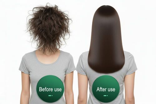 Grzebień z wbudowaną prostownicą